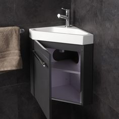 Meuble lavabo pour wc