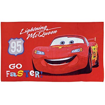 Serviette de bain cars