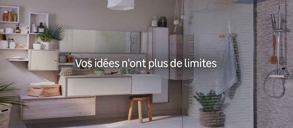 Meuble bas salle de bain leroy merlin