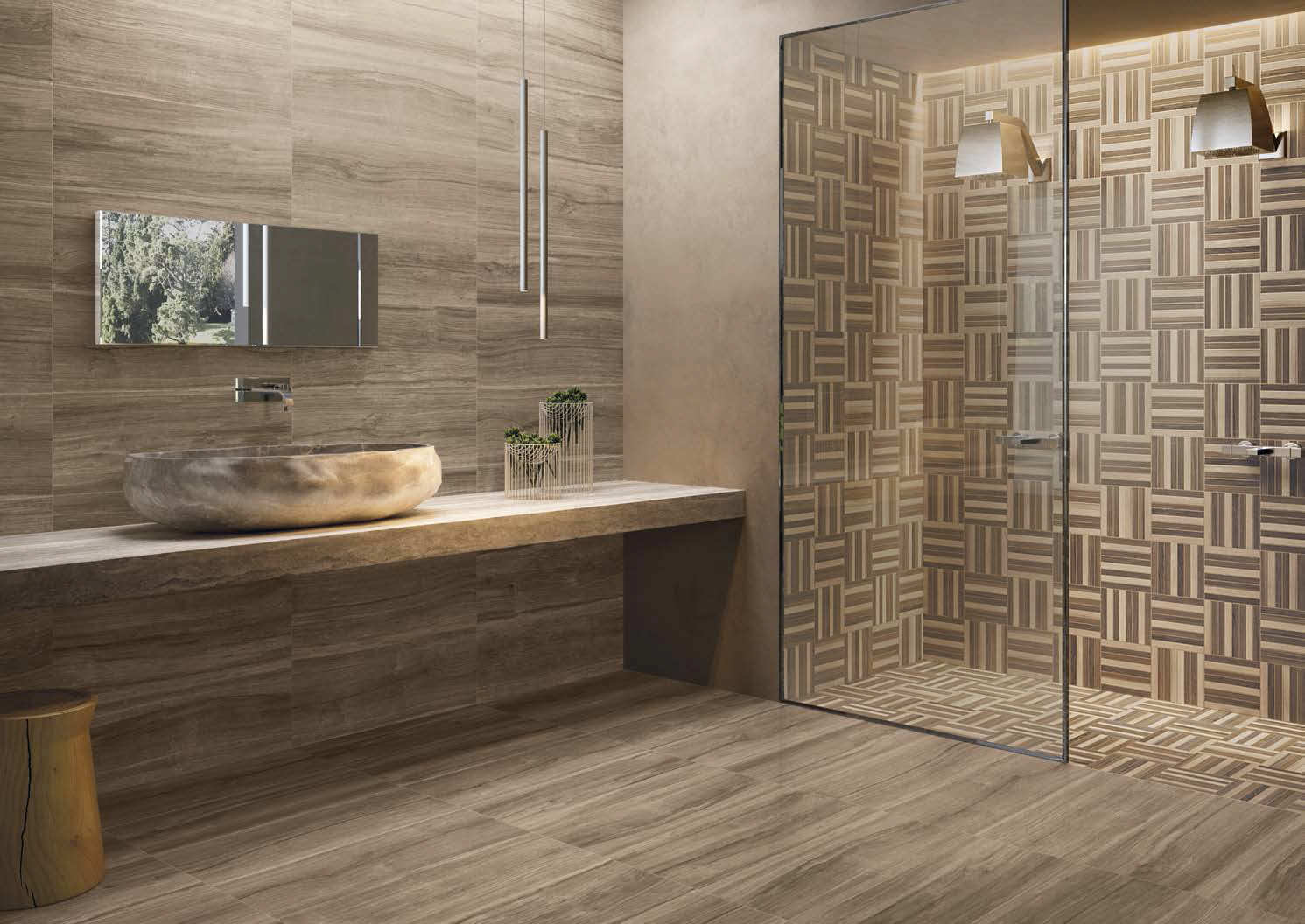 Carrelage parquet salle de bain