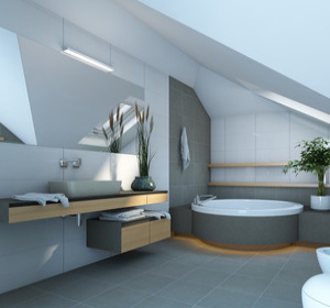 Couleur salle de bain tendance 2014