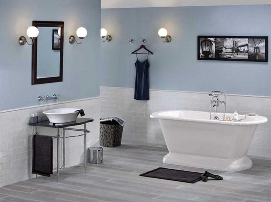 Idée carrelage salle de bain zen - fleur de passion