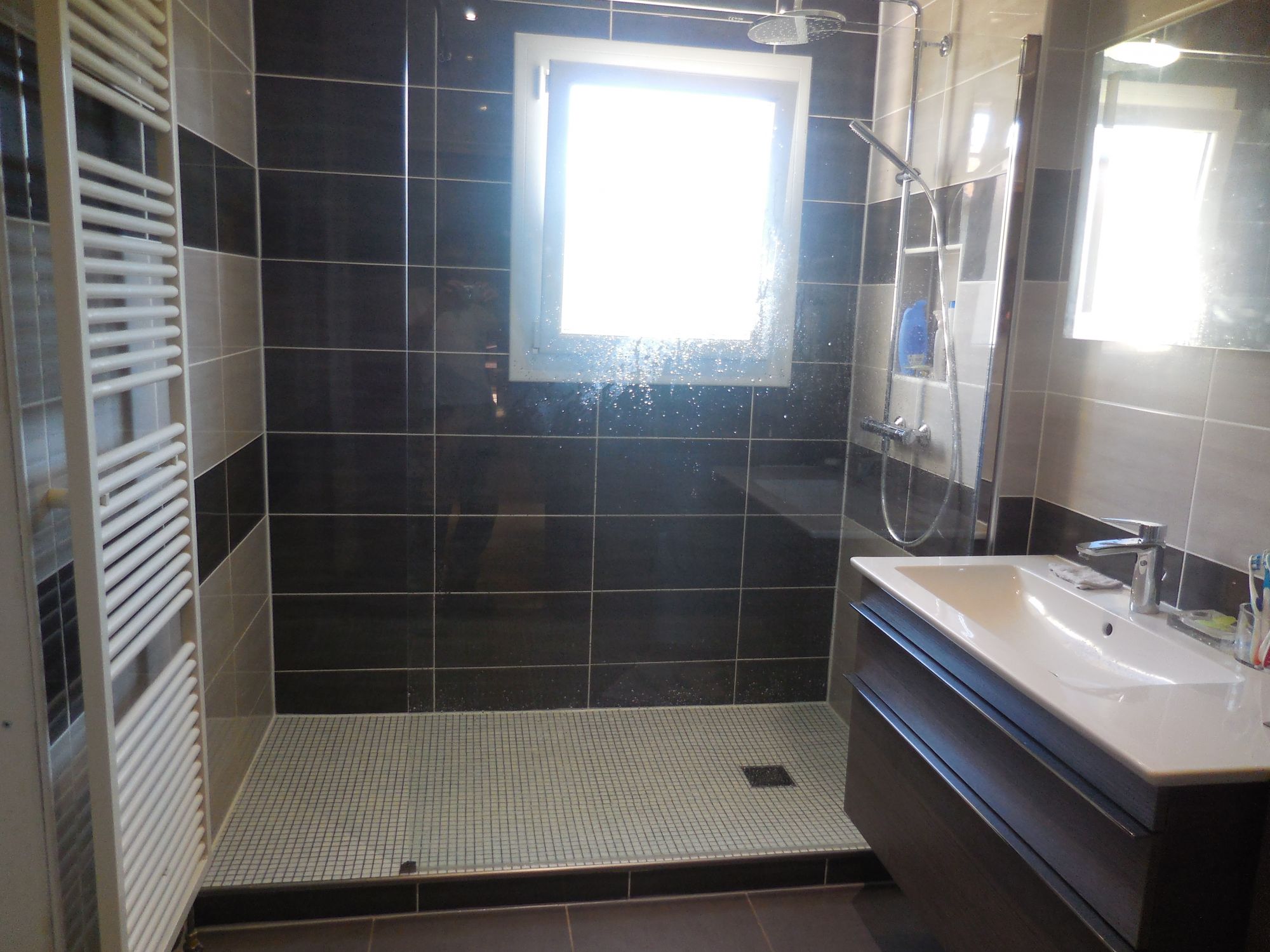 Salle de bain 6m2 douche a l'italienne