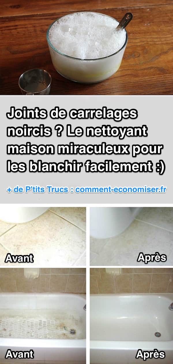 Blanchir des joints de salle de bain