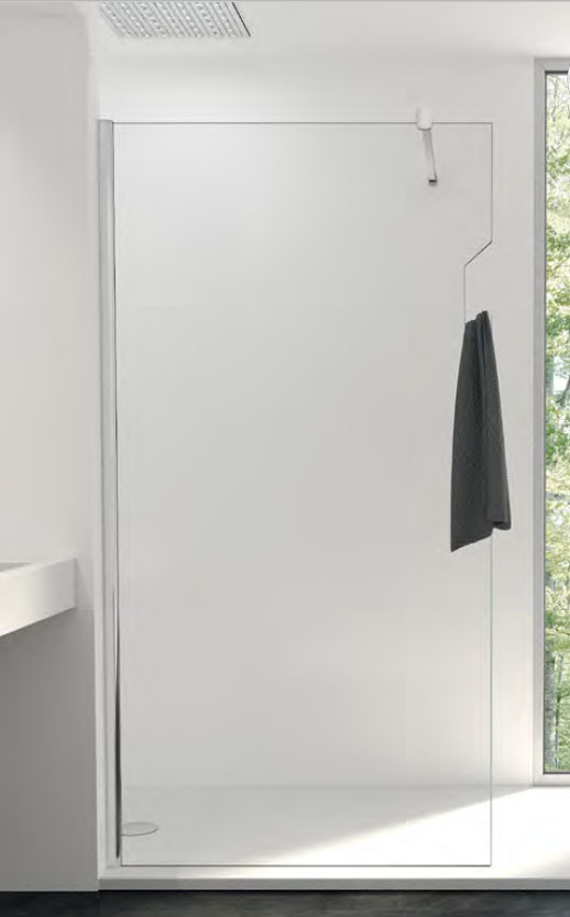 Porte serviette paroi de douche