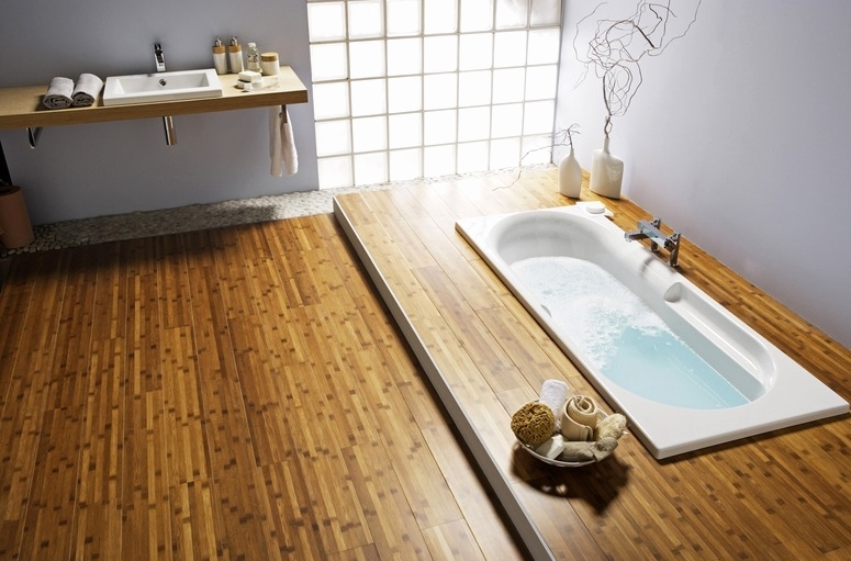 Parquet flottant salle de bain leroy merlin