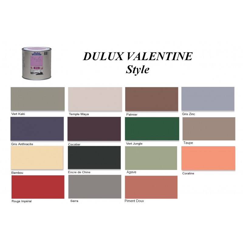 Peintures dulux valentine