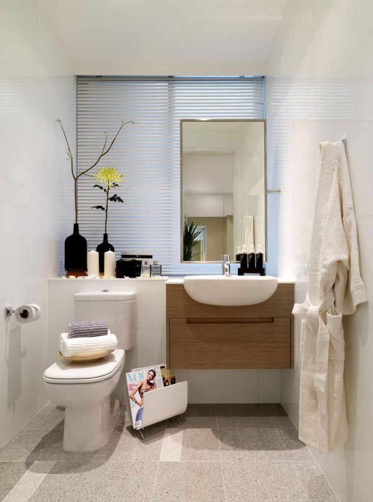 Photo petite salle de bain moderne