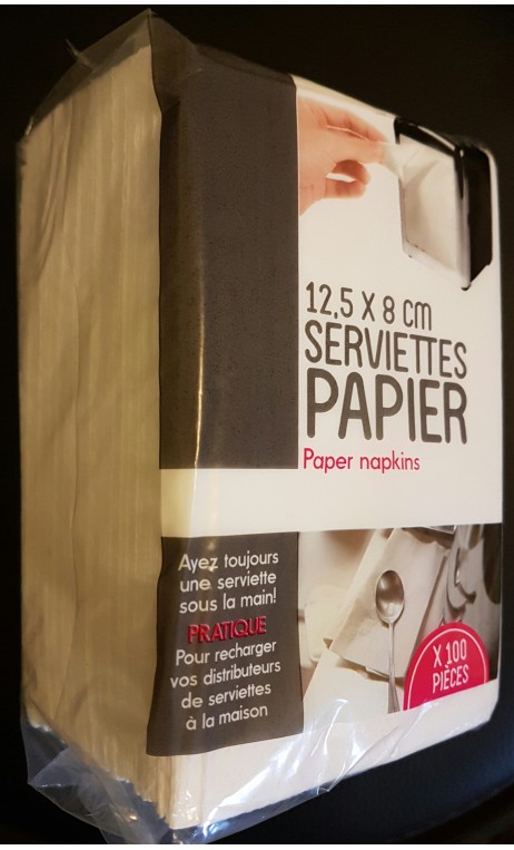 Recharge serviette papier pour distributeur