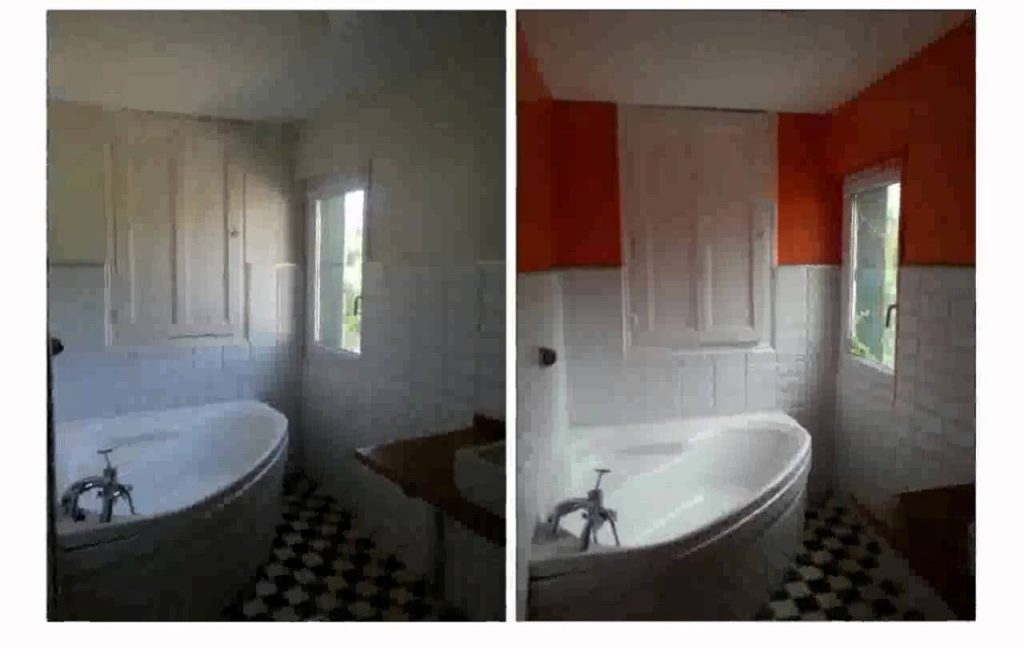 Relooking salle de bain avant apres - fleur de passion