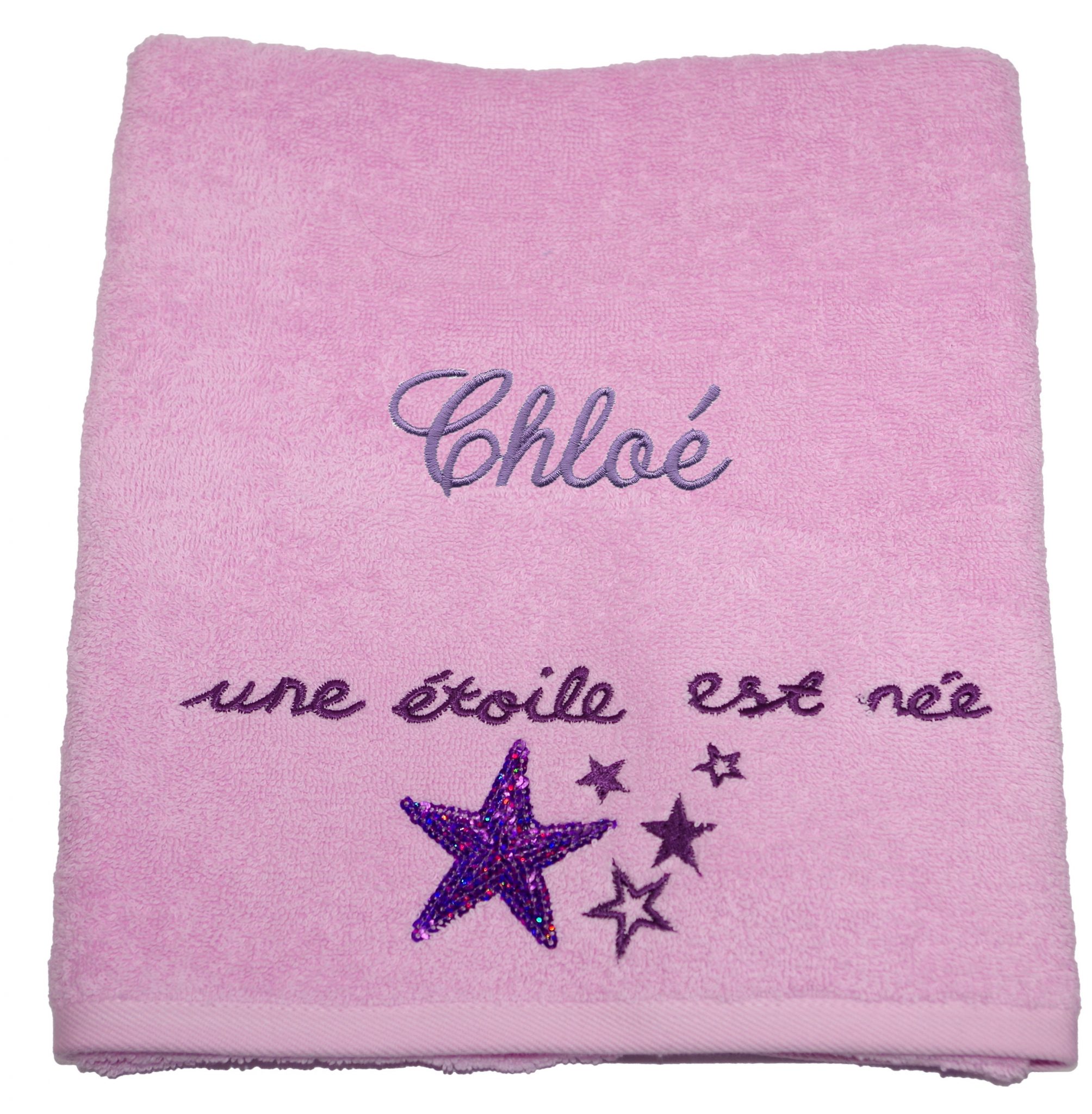 Serviette personnalisée pas cher